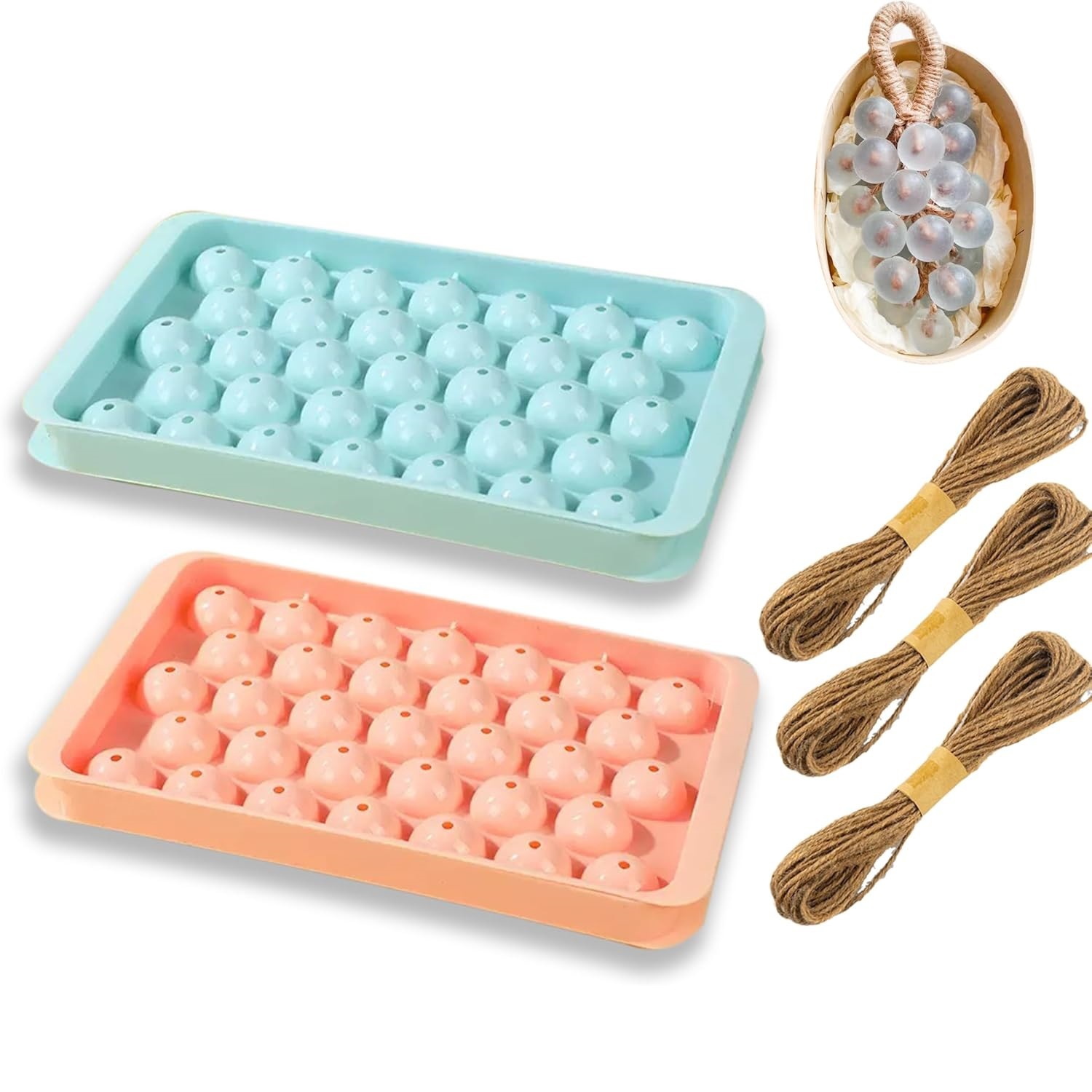Soap Making Hobbycraft - Traubencluster-Bastelform, DIY-Seifenherstellungswerkzeug, 3D-Harzkunst-Gießzubehör, ideal für handgefertigte
