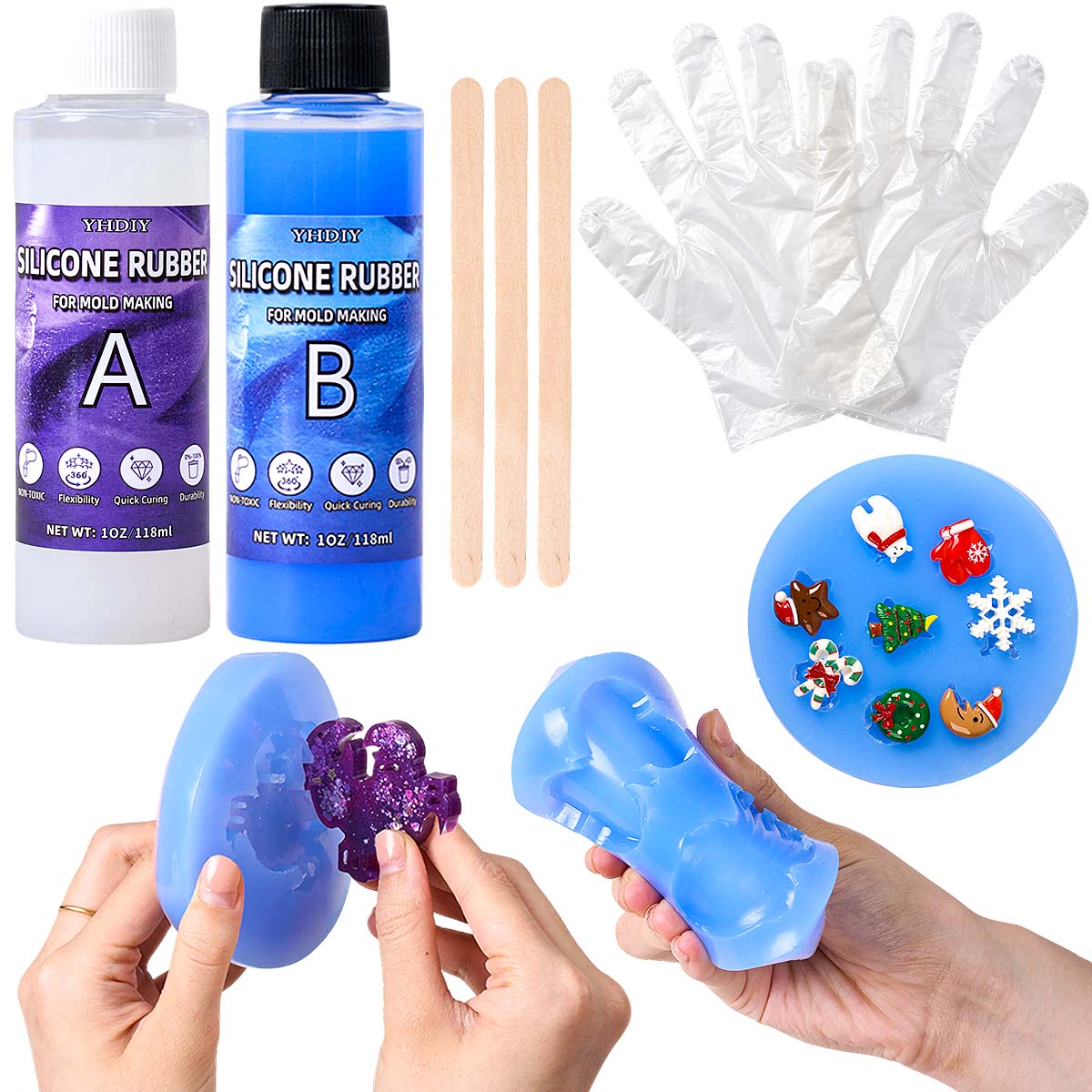 118ml/296ml Silikonformen-Set  – Soap Making Diy Kit Bewertung und Preis