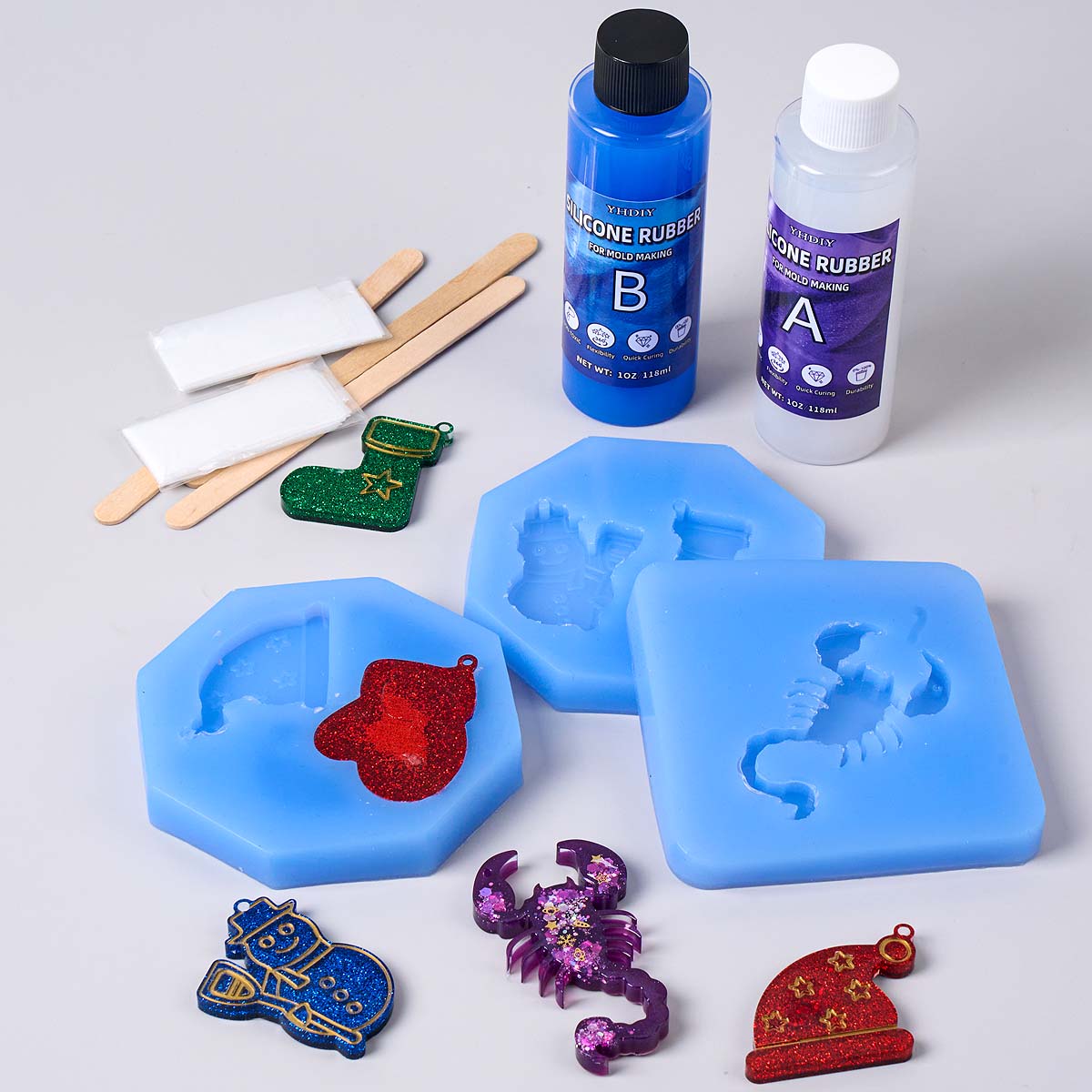 118ml/296ml Silikonformen-Set  – Soap Making Diy Kit Bewertung und Preis