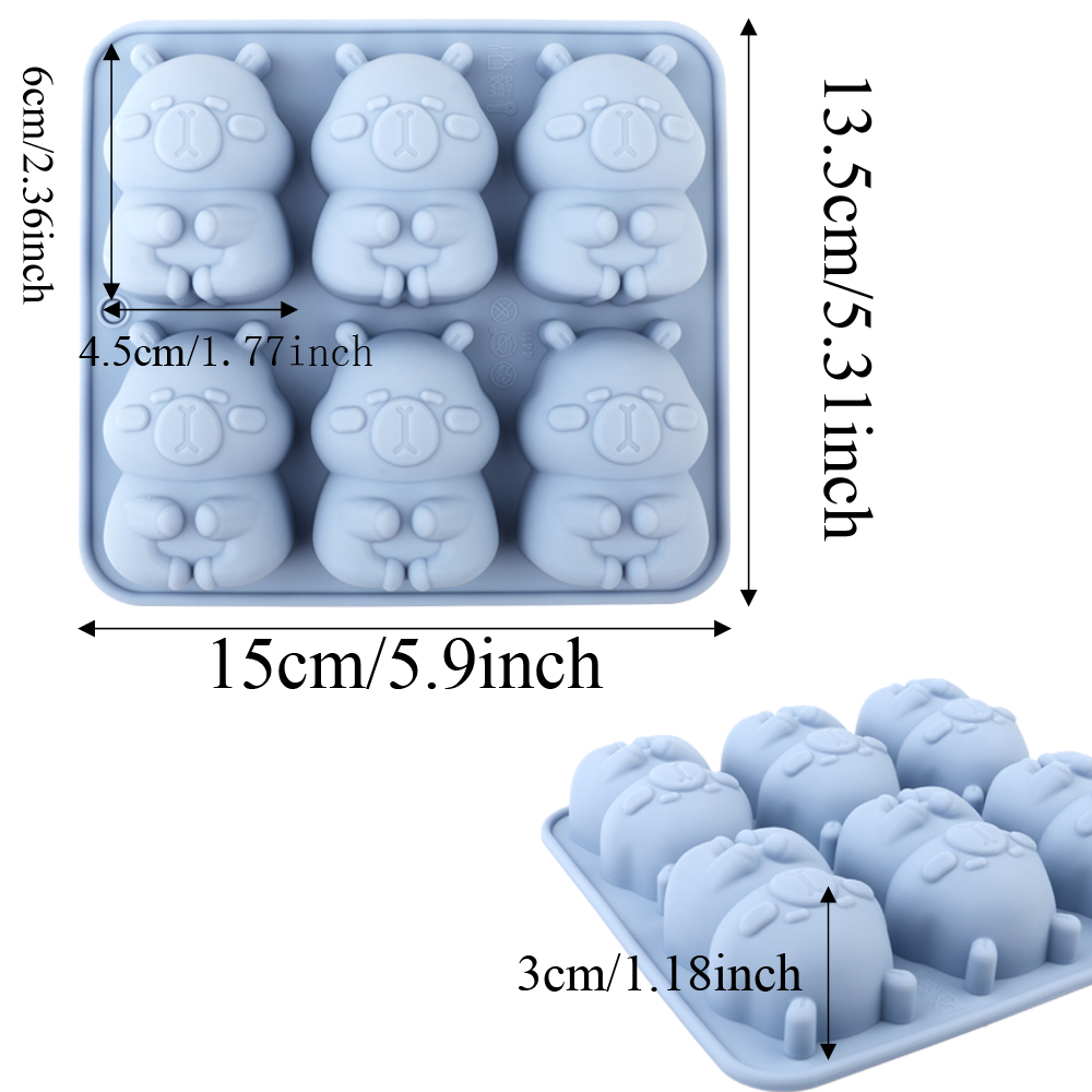 1 Silikon-Kuchenform in Form e – Soap Making Ideas Bewertung und Preis