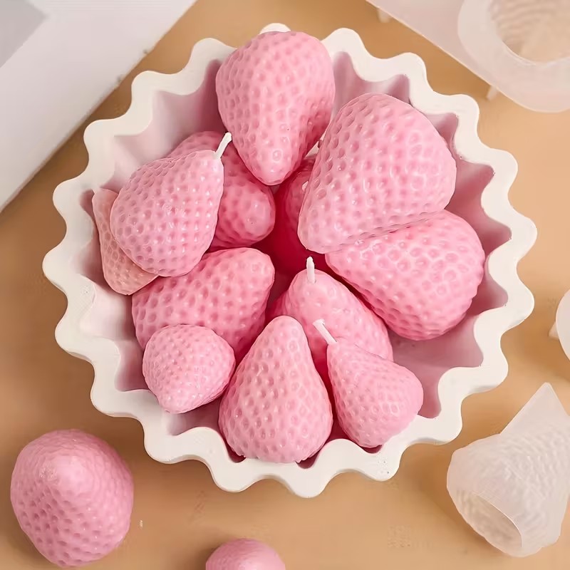 Erdbeer-Silikonform für DIY Ar – Soap Making Ideas Bewertung und Preis