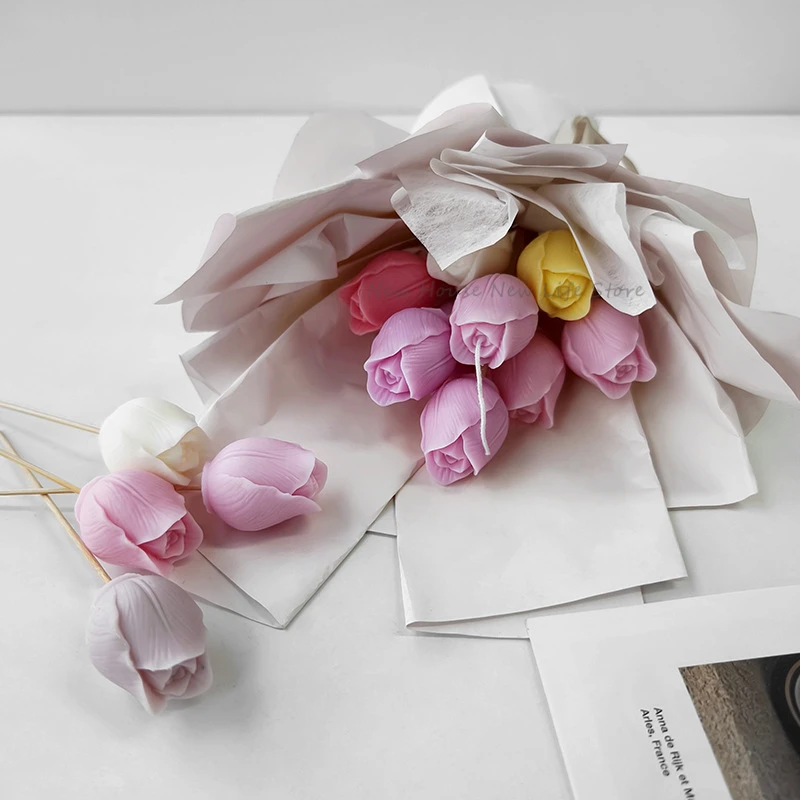 3D Tulpe Kerze Form handgemach – Soap Making Recipes Bewertung und Preis