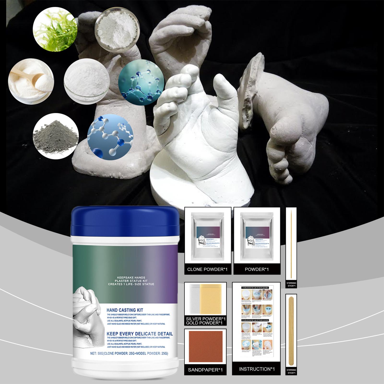 Baby-Hand- und Fußabdruck-Set, – Soap Making Ideas Bewertung und Preis