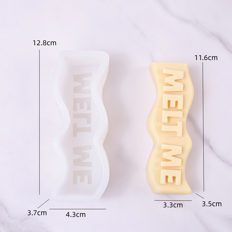 Welle Buchstabe Slogan Kerze S – Soap Making Recipes Bewertung und Preis